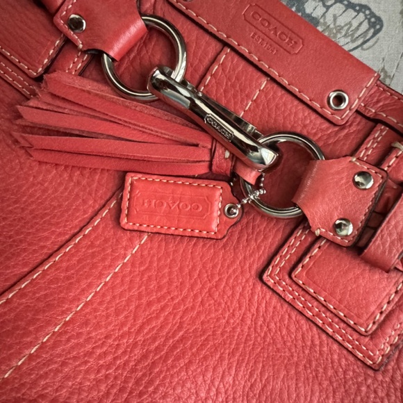 Coach Rust Color Handbag - Picture 6 of 9